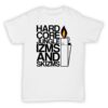 Exclusive T Shirt - Hardcore Jungle Izms and Skizms - White With Black Print