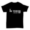 Record Label T Shirt - In Touch Records - Black With White Logo