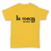 Record Label T Shirt - In Touch Records - Yellow With Black Logo