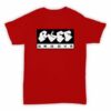Record Label T Shirt - Ruff Groove Records - Red, White & Black