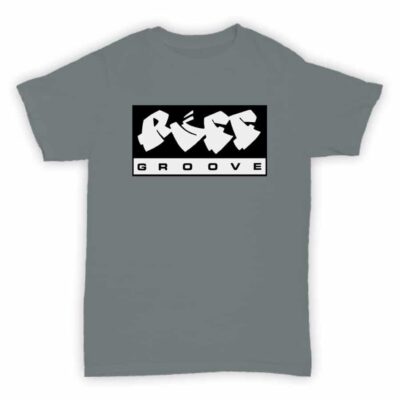 Record Label T Shirt – Ruff Groove Records – Sports Grey