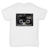 Hardcore Junglism T Shirt - DAT Cassette Tape - White