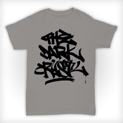 The Dark Crystl - Grey T Shirt With Black Print