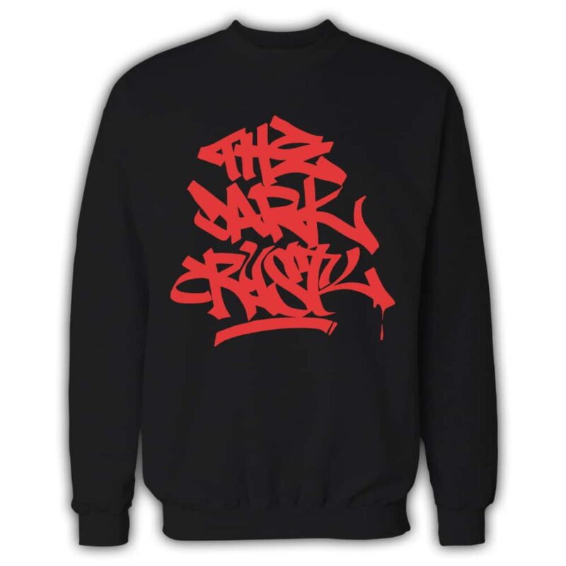 The Dark Crystl - Sweatshirt - Red Design On Black