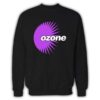 Ozone Recordings - Black Sweatshirt With Purple Logo