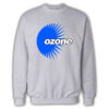 Ozone Recordings - Grey Sweatshirt With Blue Logo