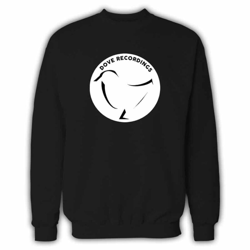 Dove Recordings Record Label Sweatshirt In Black