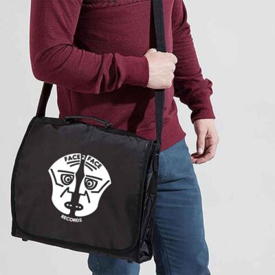 Face 2 Face Black Record Bag