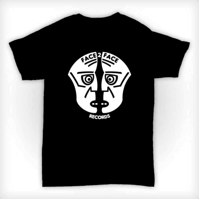 Face 2 Face Records T Shirt - Black