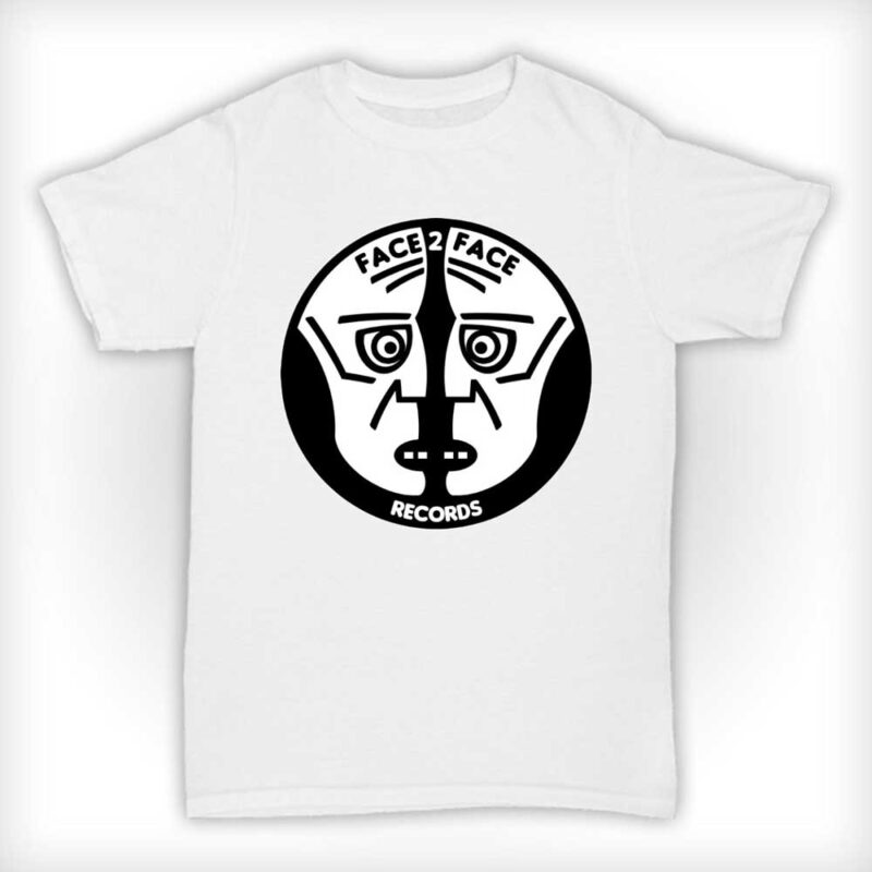 Face 2 Face Records T Shirt - White