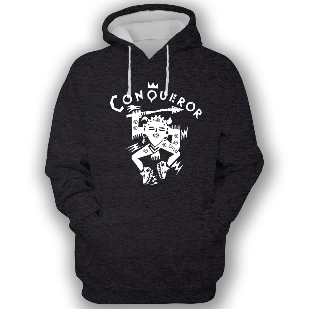 Conqueror Records Hooded Sweatshirt - Hardcore Junglism