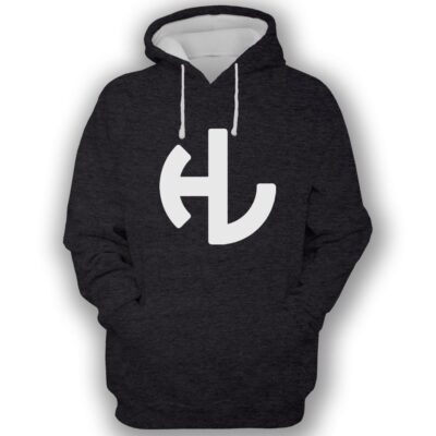 Hardleaders Black Hooded Sweatshirt