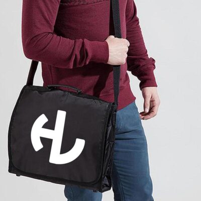 Hardleaders Black Record Bag