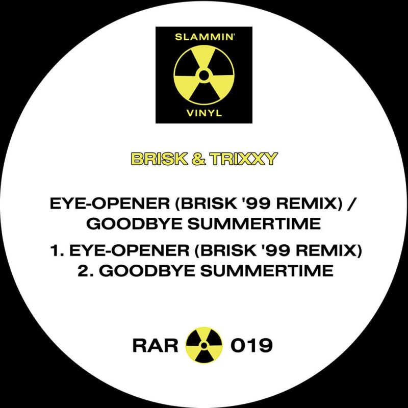 RAR01901 - Brisk & Trixxy ‎- Eye-Opener (Brisk '99 Remix) - WAV